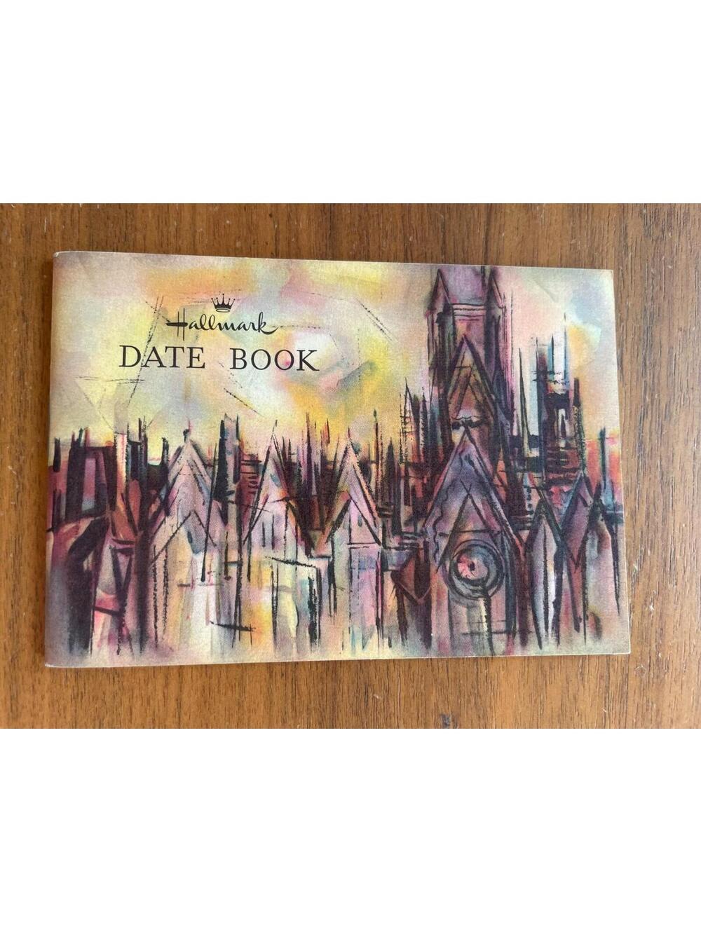 My Date Book Hallmark Vintage Hallmark Date Book 1961 Purse Calendar Unused